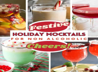 Festive & Easy Holiday Mocktail Recipes for Christmas & Fall