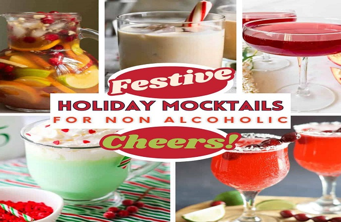 Festive & Easy Holiday Mocktail Recipes for Christmas & Fall